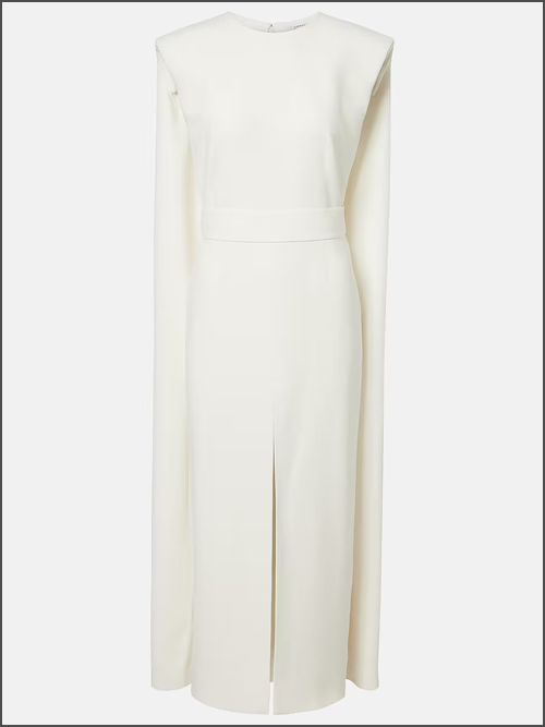 Caped Cocktail Dress